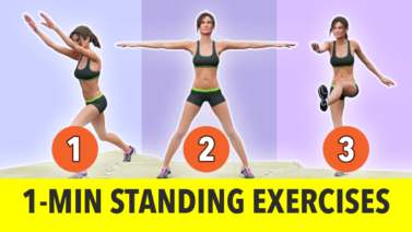 1-Minute Exercises To Get Skinny Legs 