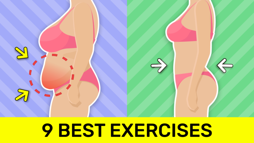 8 Best Exercises To Shrink Stomach Fat Fast 